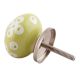 Lime Green Floral Ceramic Knobs Online